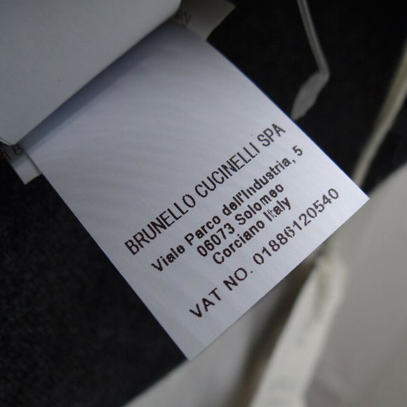 100% Authentic $7325 New Brunello Cucinelli Python Leather Womens Skirt Size 6 - Picture 12 of 12